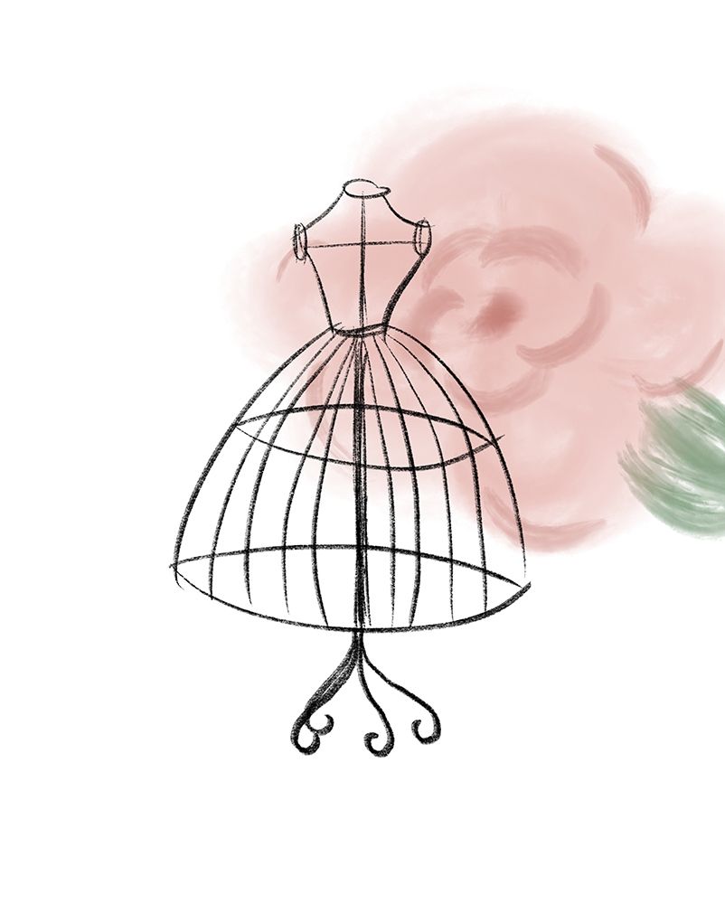 Visions of Fashion III art print by Anna Quach for $57.95 CAD