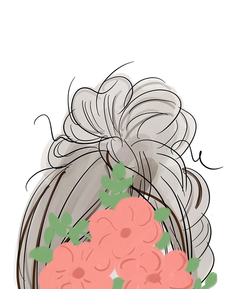 Visions of Hair Styles I art print by Anna Quach for $57.95 CAD
