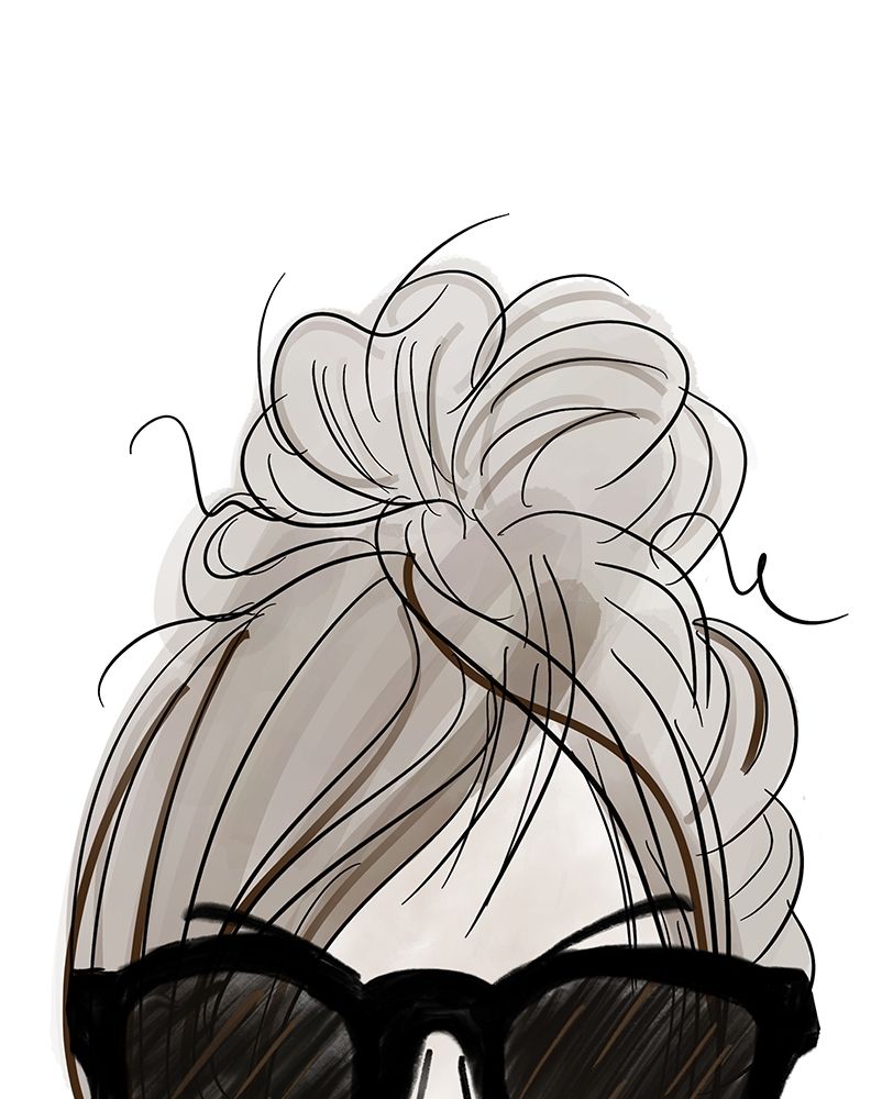 Visions of Hair Style IV art print by Anna Quach for $57.95 CAD