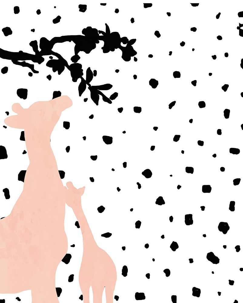 Modern Giraffe art print by Anna Quach for $57.95 CAD