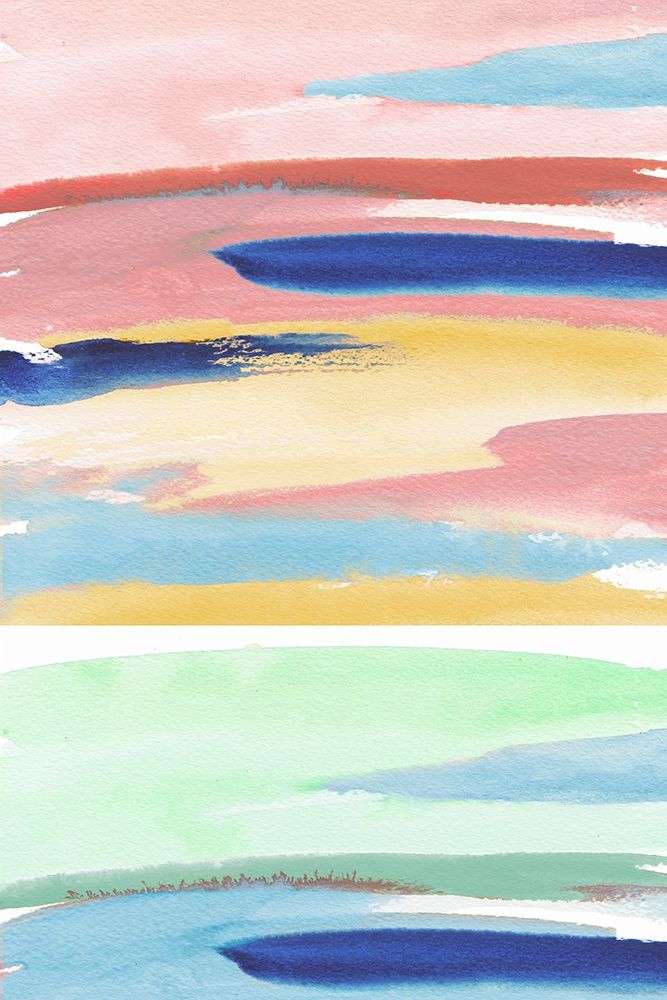 Rainbow Explosion I art print by Elizabeth Medley for $57.95 CAD