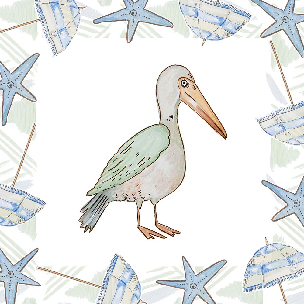 Birds On The Beach I art print by Ani Del Sol for $57.95 CAD