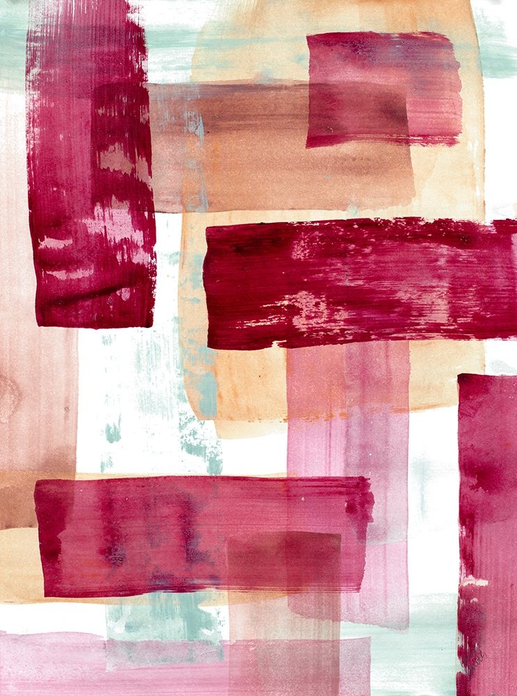 Rose and Peach II art print by Lanie Loreth for $57.95 CAD