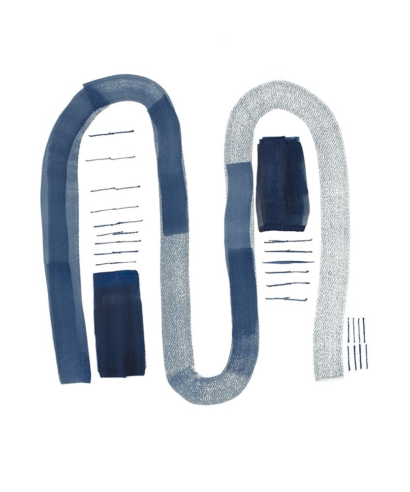 Organic Shapes I art print by B. Danelle for $57.95 CAD