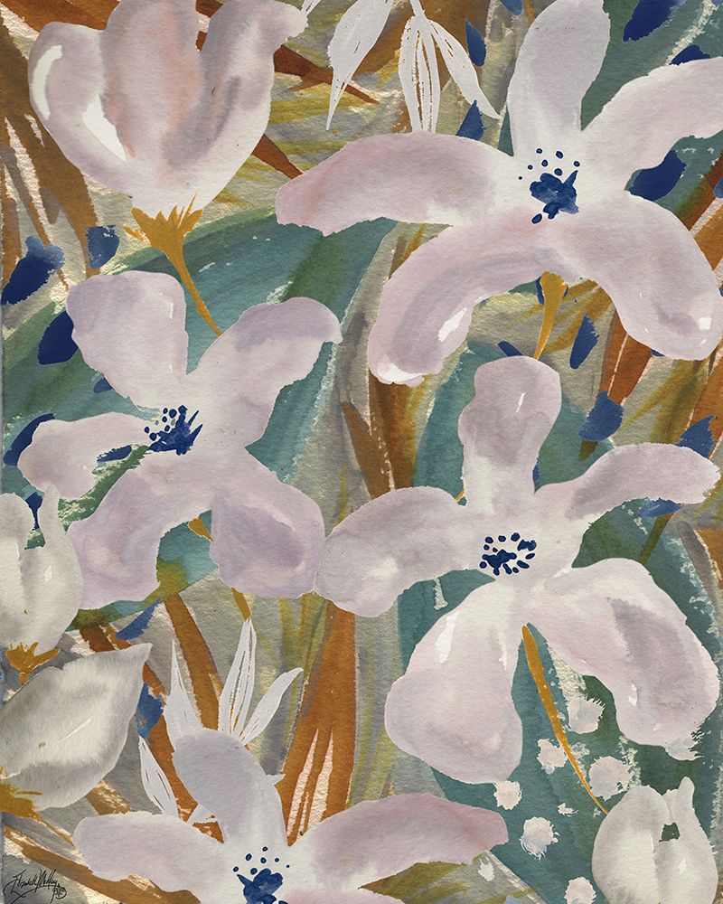 Femme Floral I art print by Elizabeth Medley for $57.95 CAD
