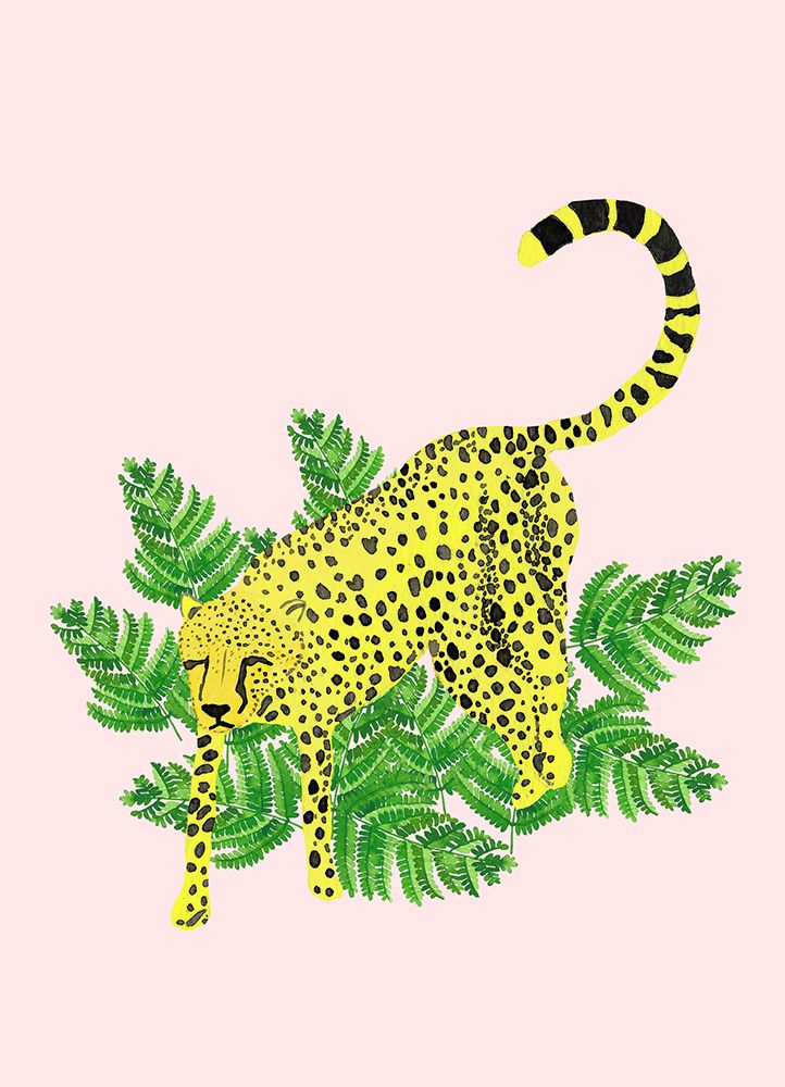 Cheetah On The Lookout II art print by Jen Bucheli for $57.95 CAD