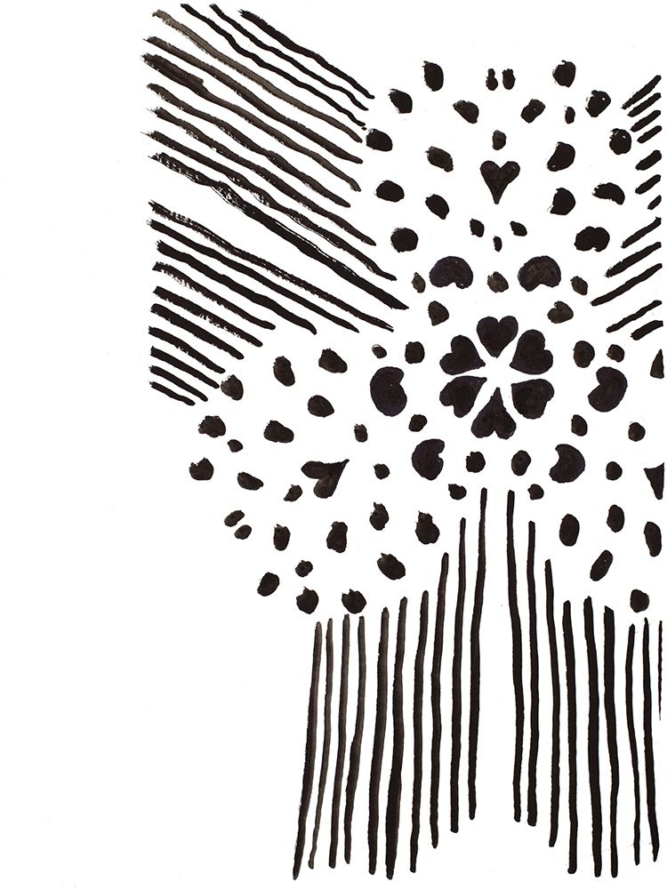 Black and White Design II art print by Patricia Pinto for $57.95 CAD
