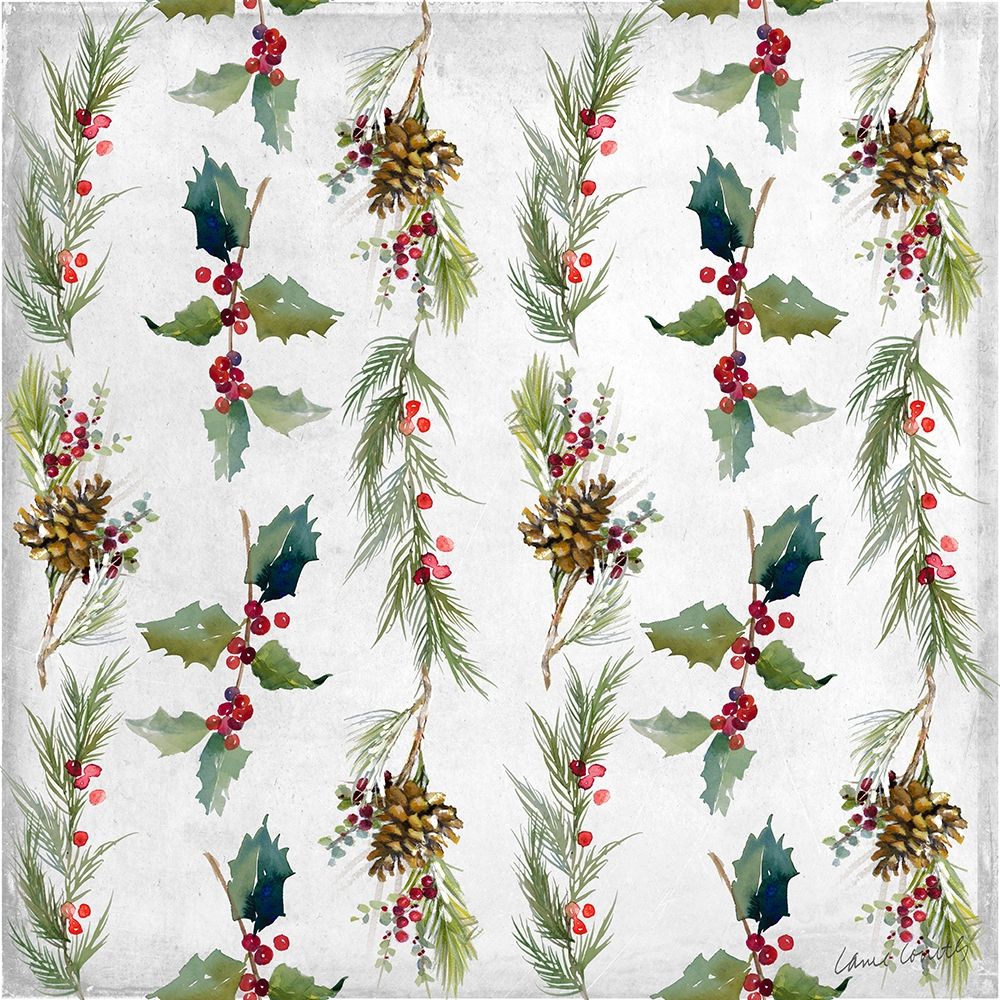 Garland Stripe Pattern art print by Lanie Loreth for $57.95 CAD