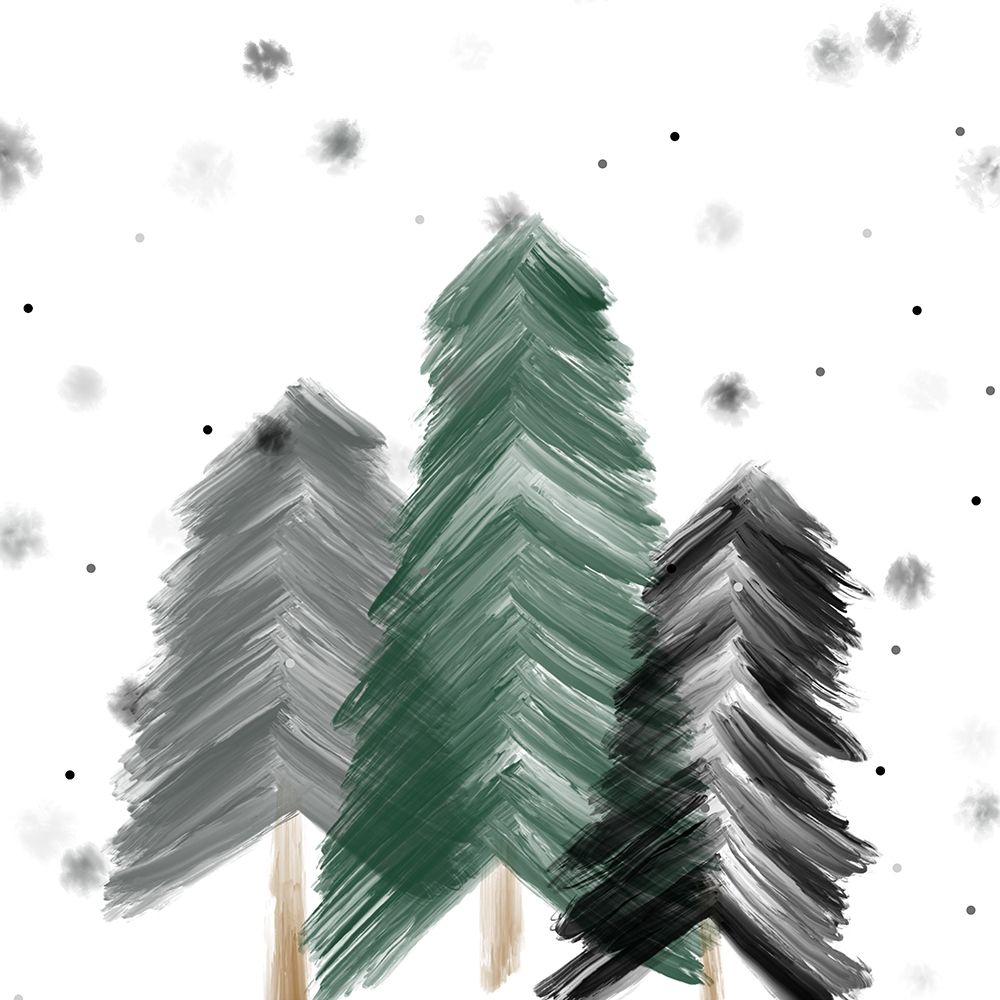 Nordic Christmas art print by Anna Quach for $57.95 CAD