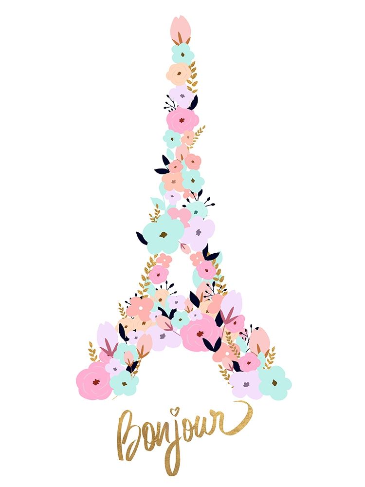 Bonjour art print by Anna Quach for $57.95 CAD