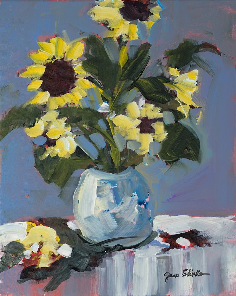 Sunflowers art print by Jane Slivka for $57.95 CAD
