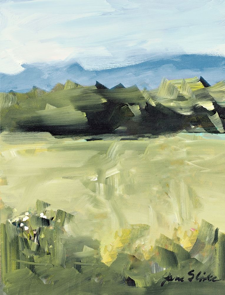 Abstract Scenery art print by Jane Slivka for $57.95 CAD