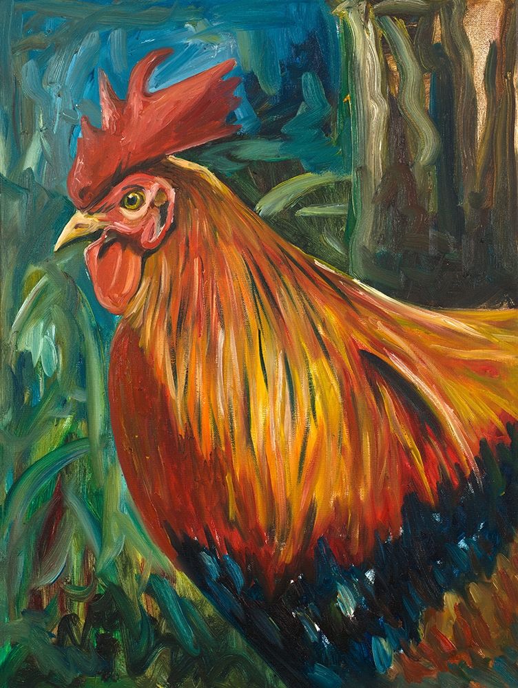 Rooster art print by Andy Beauchamp for $57.95 CAD