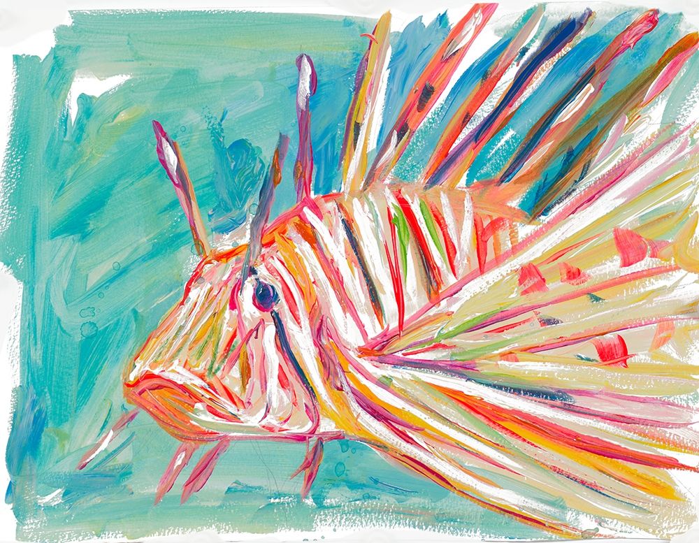 Colorful Fish art print by Andy Beauchamp for $57.95 CAD