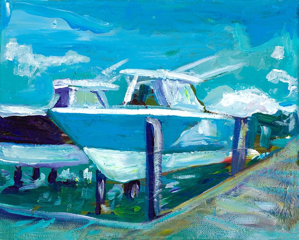 Docked Boats art print by Andy Beauchamp for $57.95 CAD