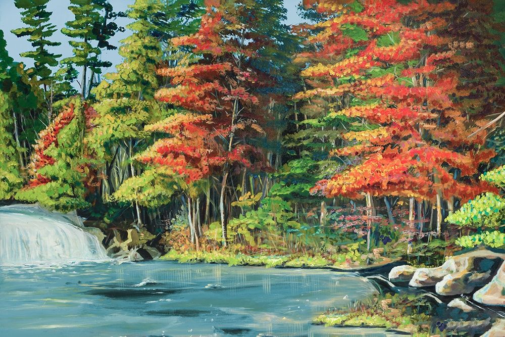 Running River II art print by Andy Beauchamp for $57.95 CAD