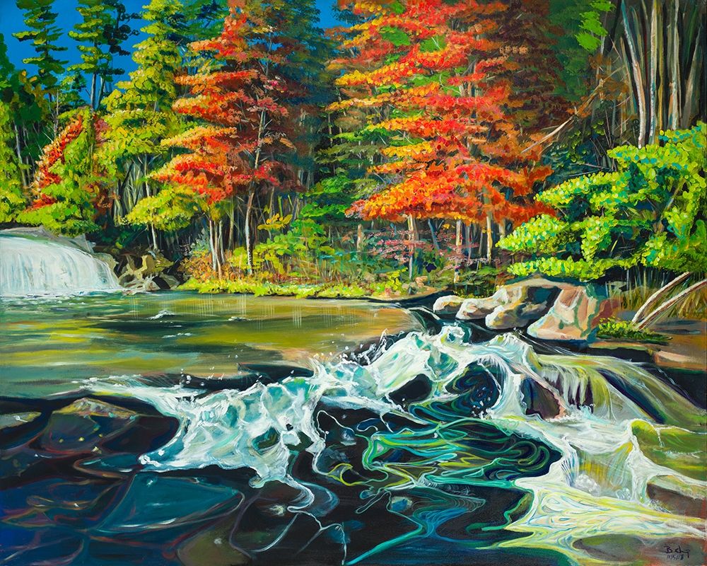 Running River I art print by Andy Beauchamp for $57.95 CAD