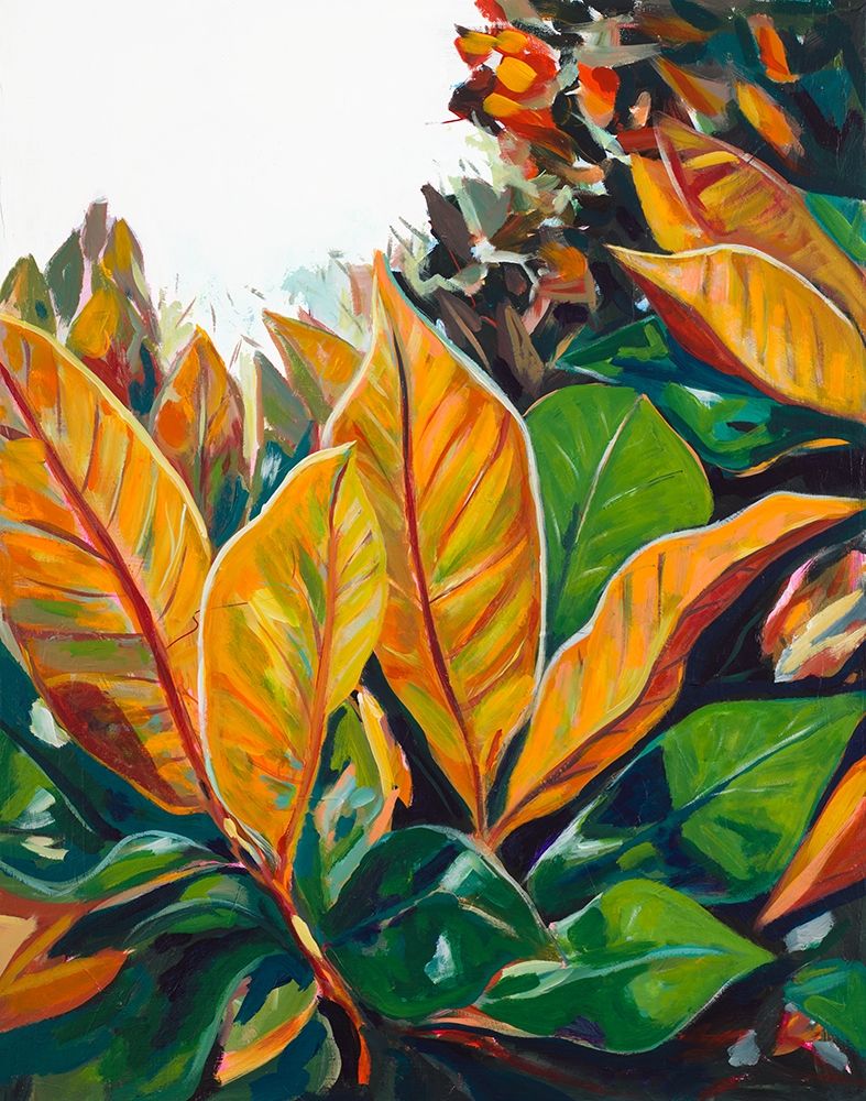 Tropical Leaves art print by Andy Beauchamp for $57.95 CAD