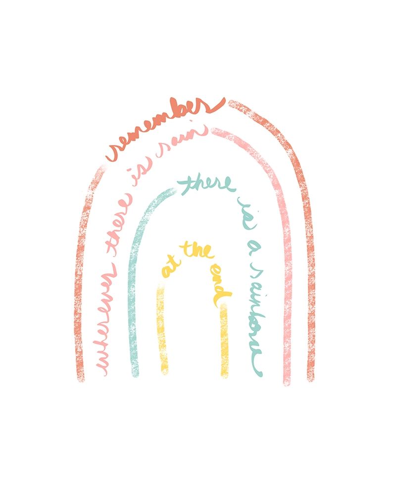 Rain and Rainbows art print by Anna Quach for $57.95 CAD