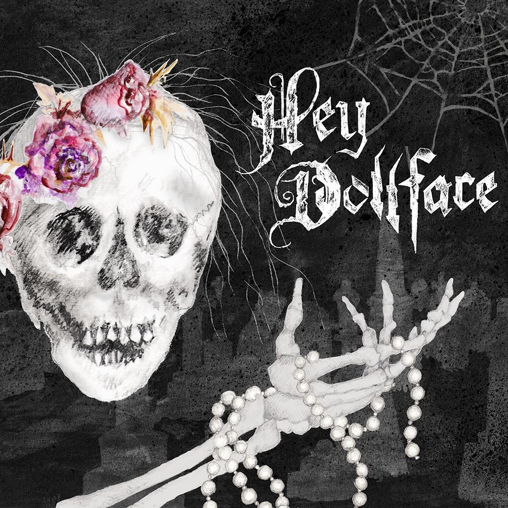 Hello Dollface art print by Janice Gaynor for $57.95 CAD