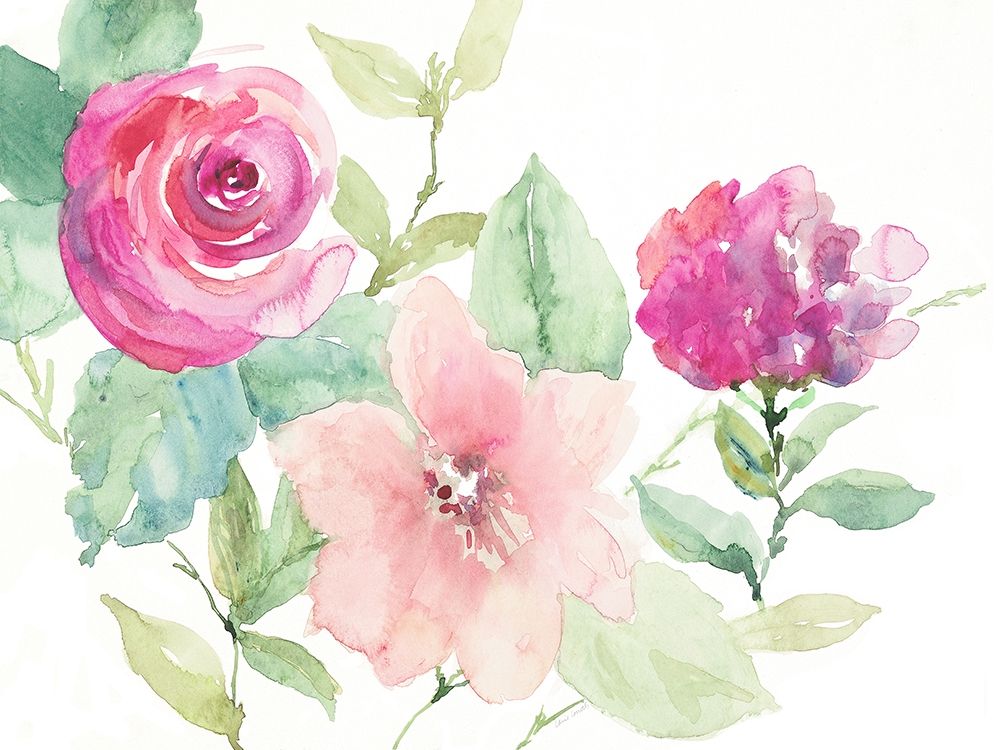 Florals Cheerful Whispers art print by Lanie Loreth for $57.95 CAD