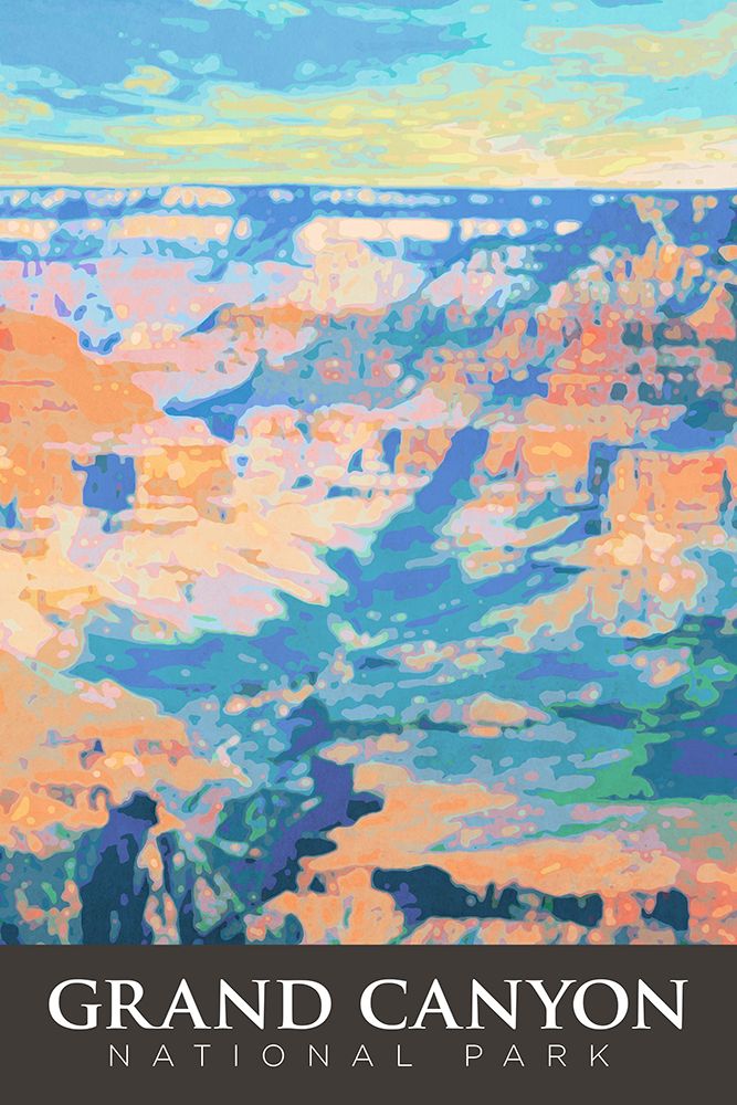 Grand Canyon National Park art print by Dan Meneely for $57.95 CAD