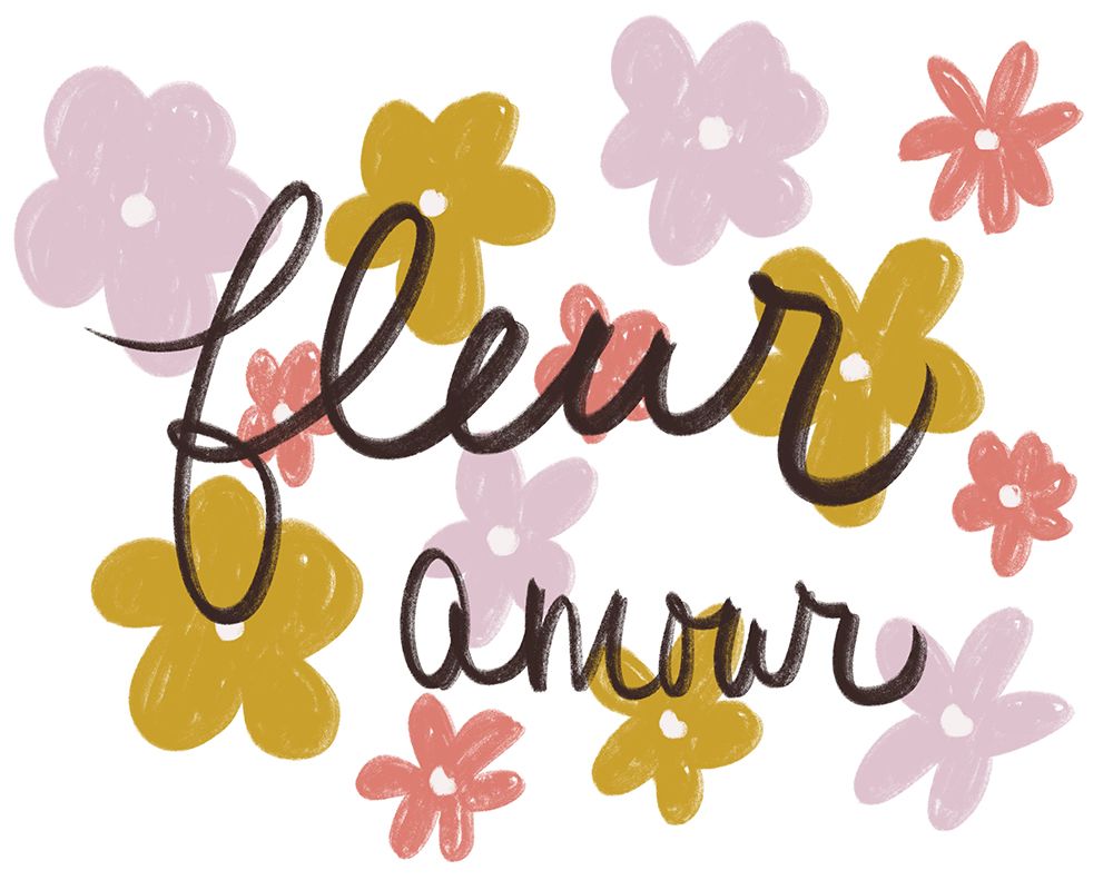 Fleur Amour art print by Emily Navas for $57.95 CAD