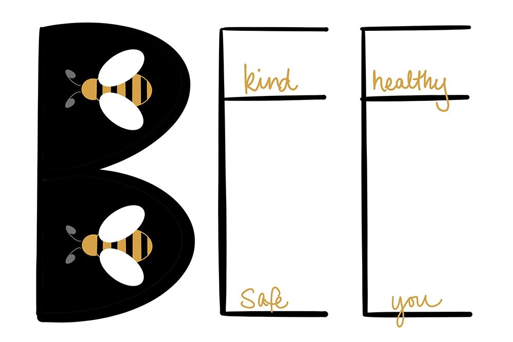 Bee Kind art print by Emily Navas for $57.95 CAD