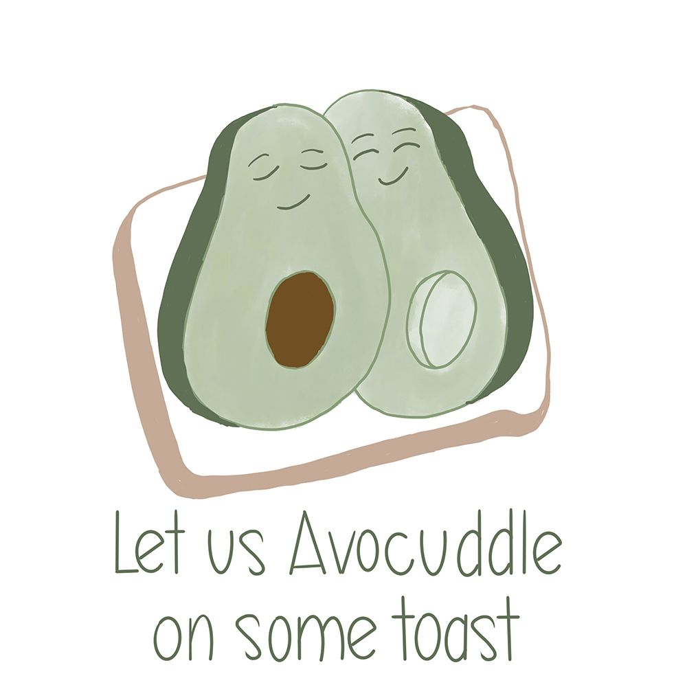 Avocuddle art print by Emily Navas for $57.95 CAD