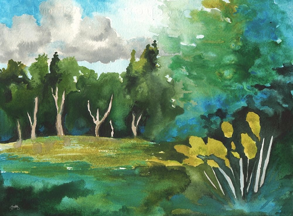 Small Village II art print by Elizabeth Medley for $57.95 CAD
