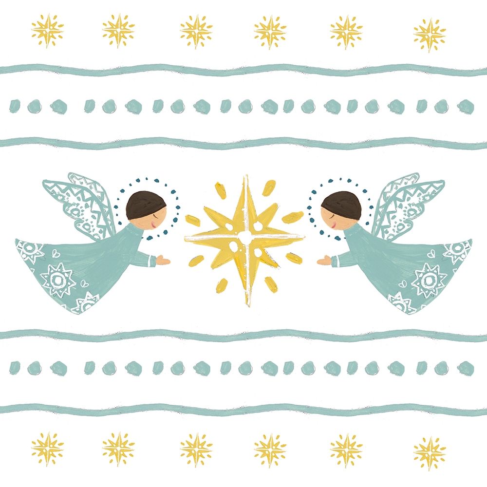 Modern Angel Pattern I art print by Lanie Loreth for $57.95 CAD