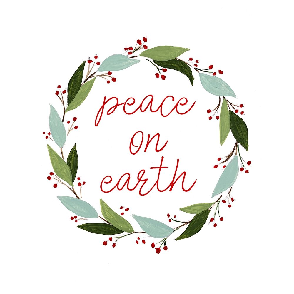 Modern Wreath I art print by Lanie Loreth for $57.95 CAD