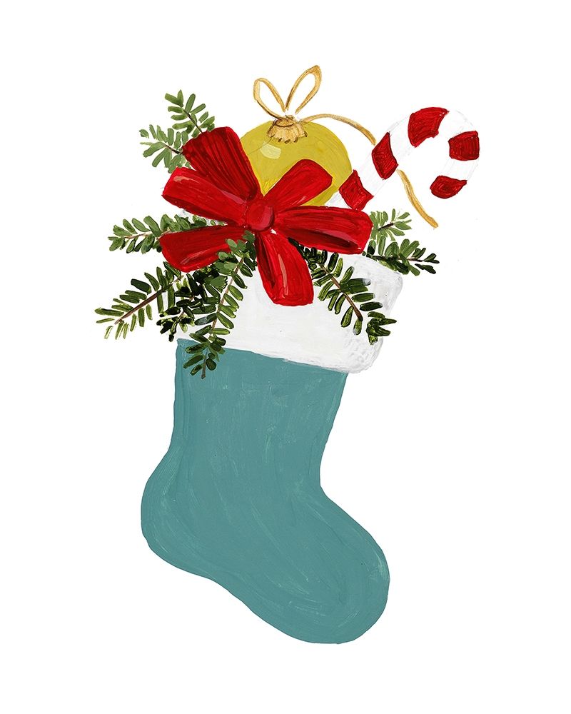 Modern Stocking art print by Lanie Loreth for $57.95 CAD