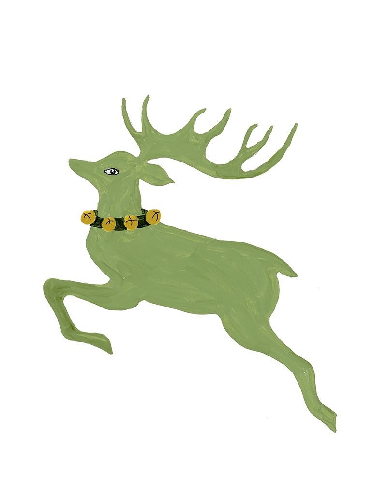 Modern Reindeer art print by Lanie Loreth for $57.95 CAD