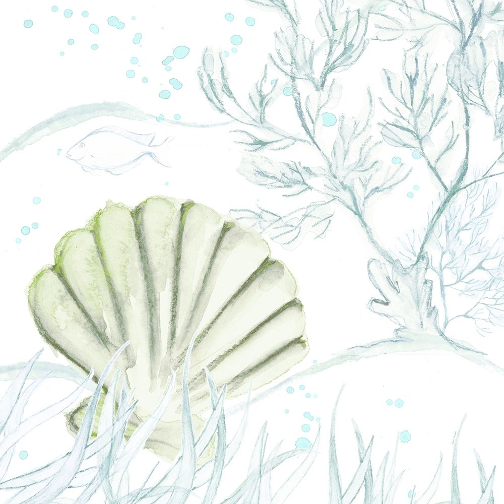 Green Shell art print by Lanie Loreth for $57.95 CAD