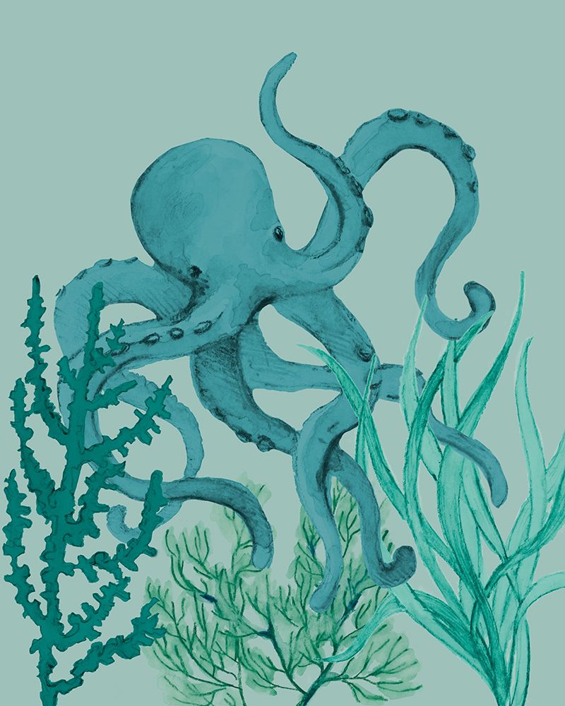 Showy Octopus art print by Lanie Loreth for $57.95 CAD