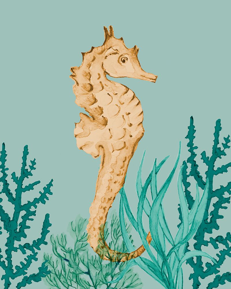 Showy Seahorse art print by Lanie Loreth for $57.95 CAD