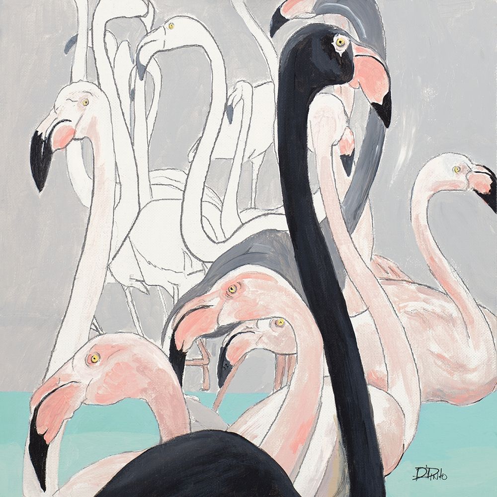Flamazing I art print by Patricia Pinto for $57.95 CAD