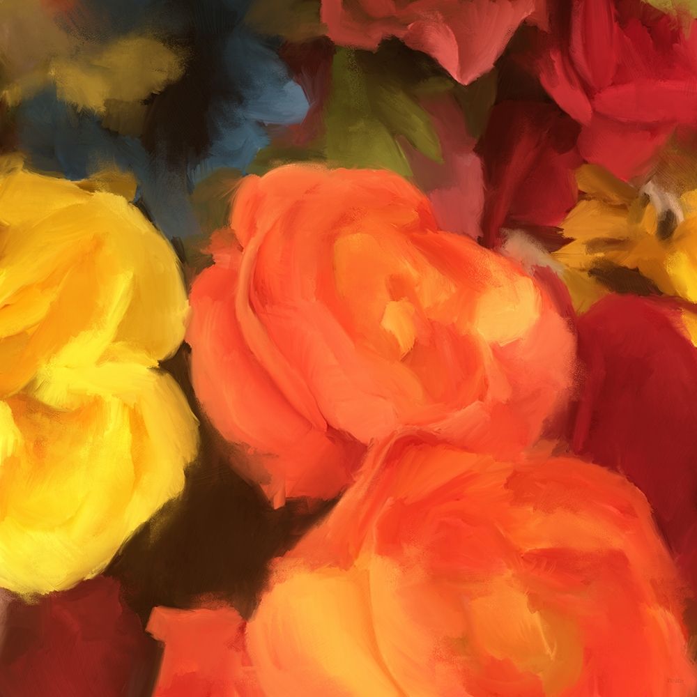 Rose Blooms art print by Dan Meneely for $57.95 CAD