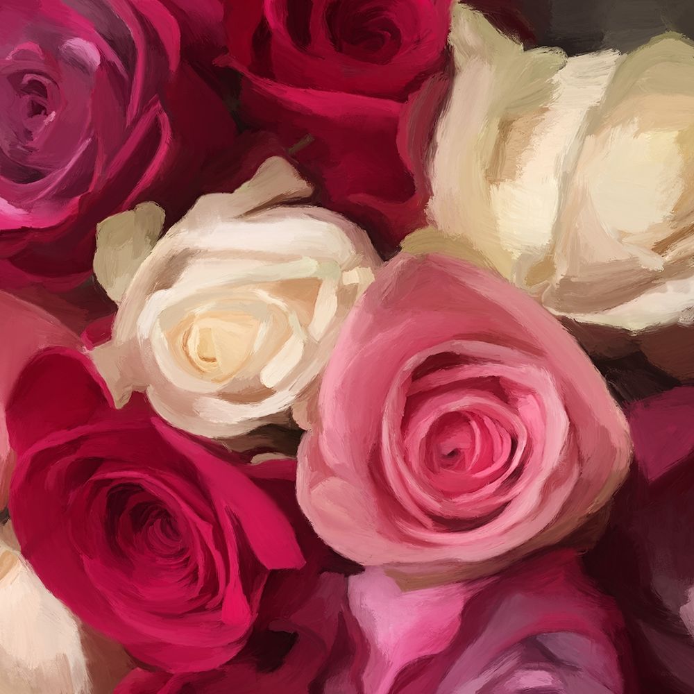 Pink Roses art print by Dan Meneely for $57.95 CAD