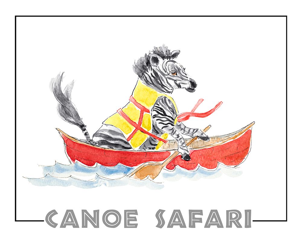 Canoe Safari art print by Lanie Loreth for $57.95 CAD