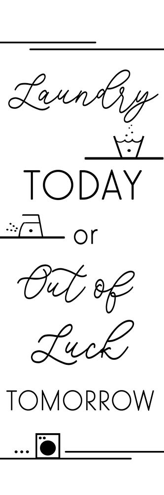 Laundry Today-Out of Luck Tomorrow art print by Anna Quach for $57.95 CAD