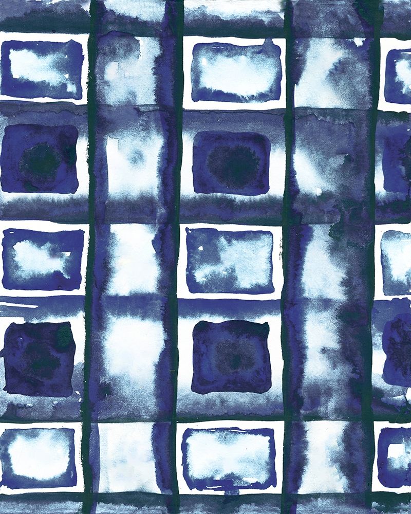 Shibori Box Pattern II art print by Elizabeth Medley for $57.95 CAD