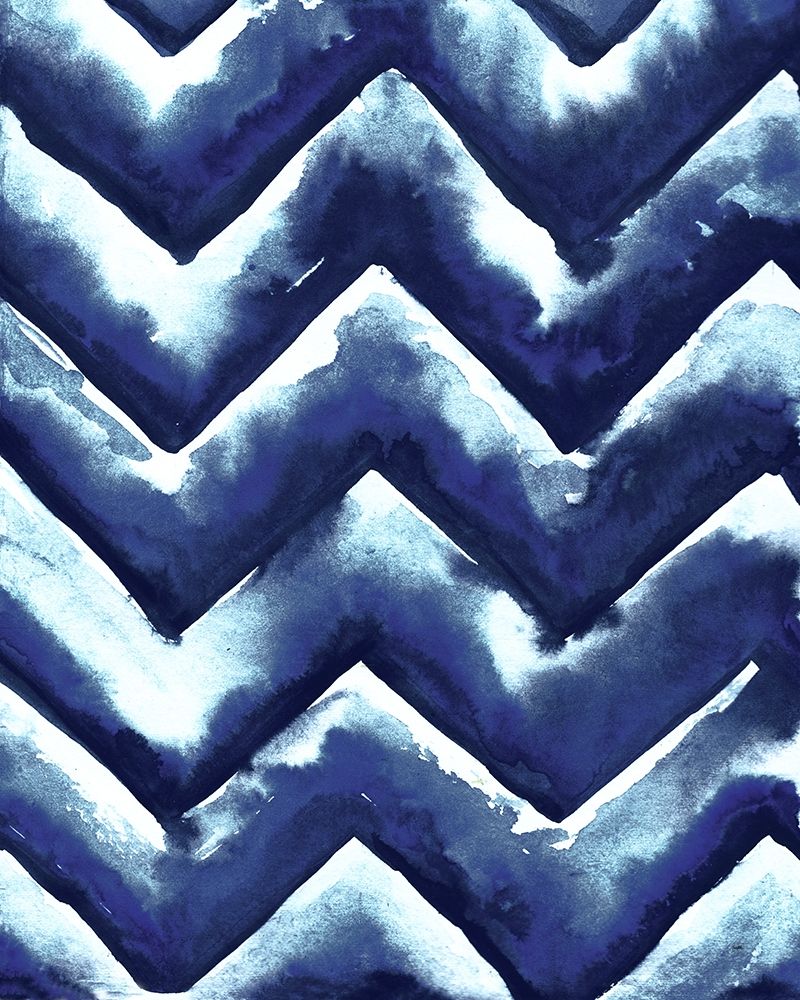 Shibori Zig Zag art print by Elizabeth Medley for $57.95 CAD