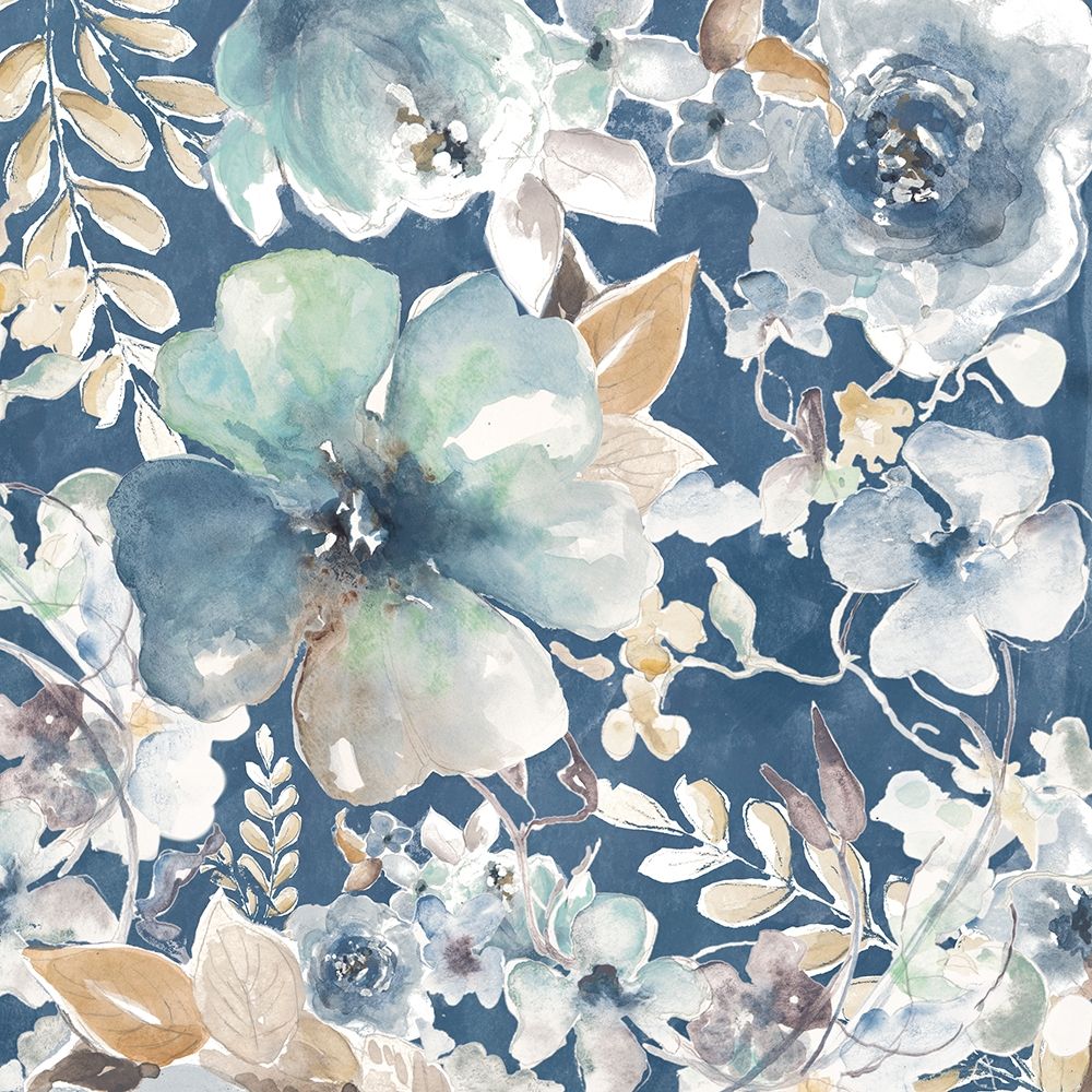 Indigo Beauty I art print by Patricia Pinto for $57.95 CAD