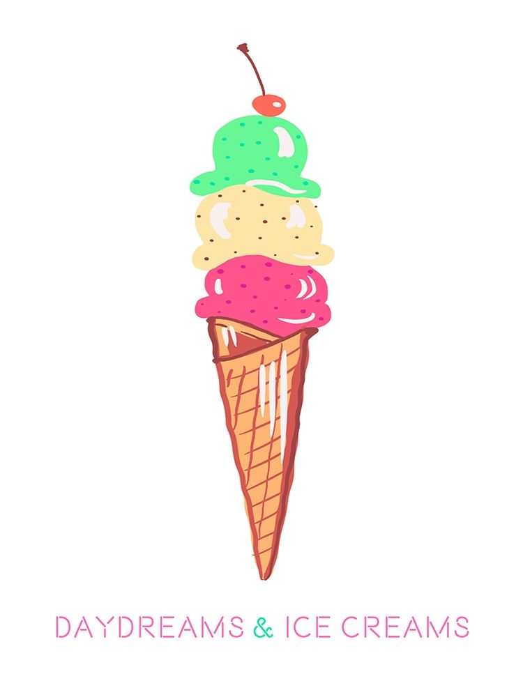 Daydreams and Ice Creams art print by Ani Del Sol for $57.95 CAD