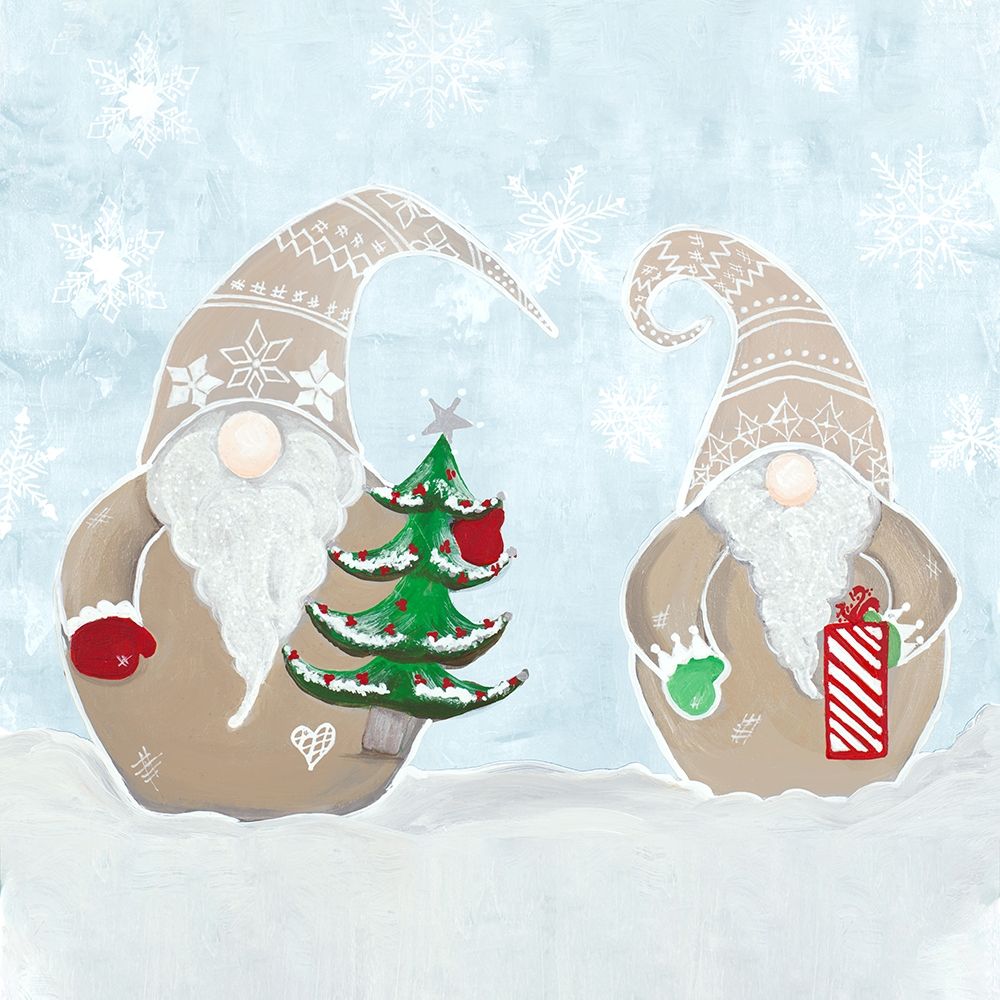 Jolly Gnomes III art print by Gina Ritter for $57.95 CAD