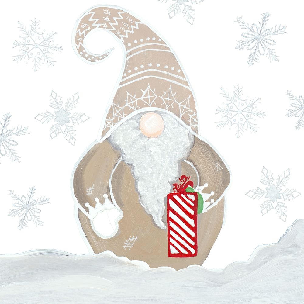 Jolly Gnome I art print by Gina Ritter for $57.95 CAD