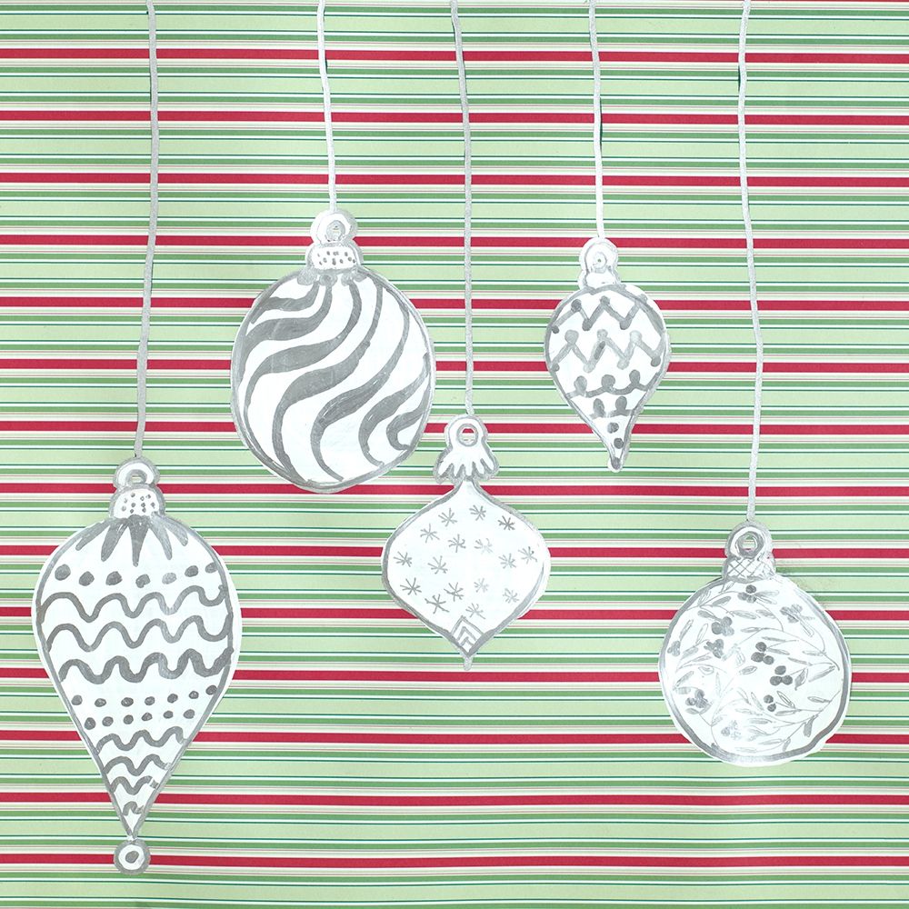 White Ornaments art print by Gina Ritter for $57.95 CAD