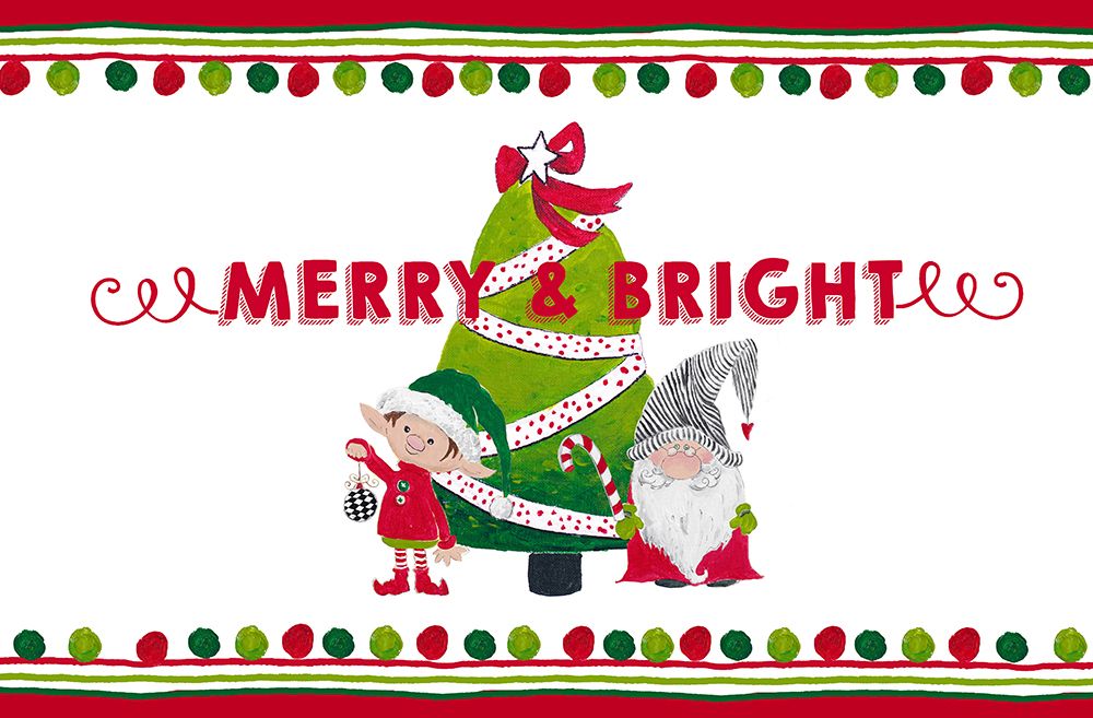 Merry And Bright art print by Patricia Pinto for $57.95 CAD